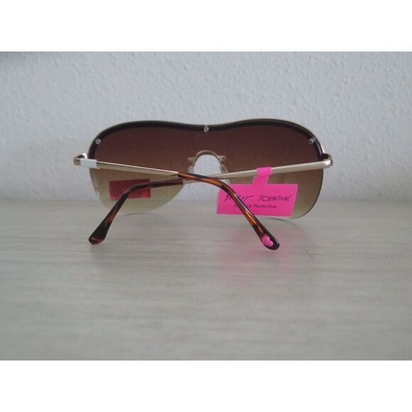 Betsey Johnson BJ442125 Women's Gold Frame/Tortoise Sunglasses - Picture 10 of 12